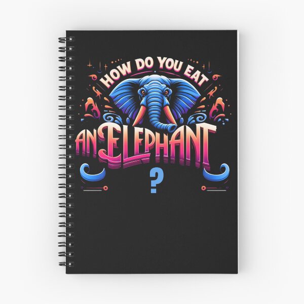 Item preview, How do you eat an elephant? designed and sold by kiatec.