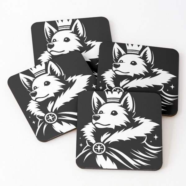 Item preview, Majestic Royal Dog Adorned with Crown and Stars designed and sold by DethLock.