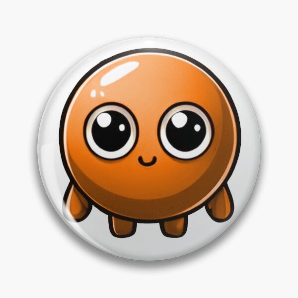 Item preview, CUTE ORANGE PEA (ERVILHA LARANJA FOFA) designed and sold by GMICHAELSF.