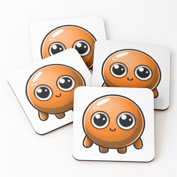 Item preview, CUTE ORANGE PEA (ERVILHA LARANJA FOFA) designed and sold by GMICHAELSF.
