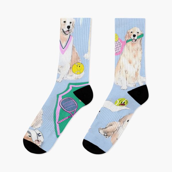 Item preview, Tennis golden retrievers designed and sold by SophieClimaArt.