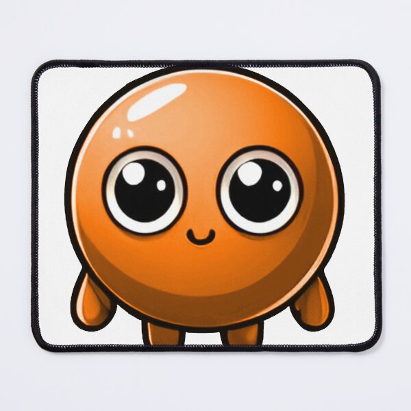 Item preview, CUTE ORANGE PEA (ERVILHA LARANJA FOFA) designed and sold by GMICHAELSF.