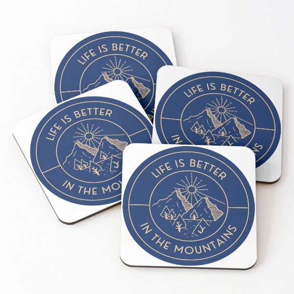 Item preview, Life is Better in the Mountains designed and sold by Stacie Forest.