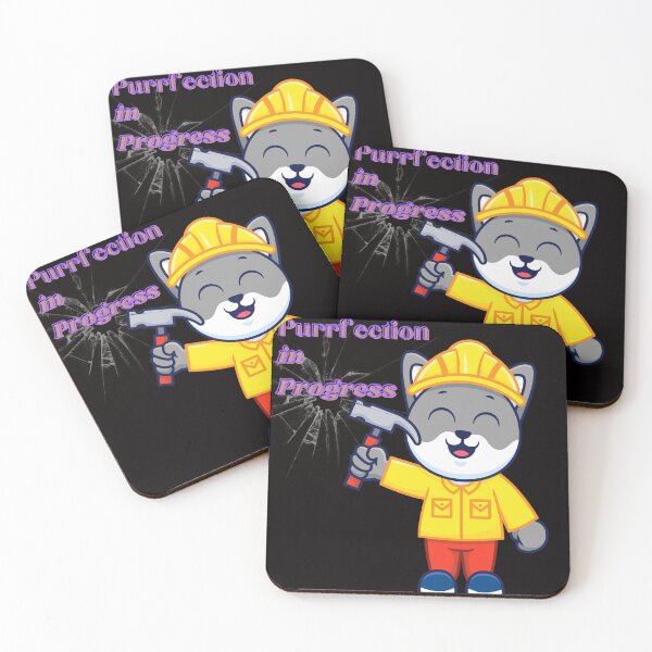 Item preview, Purrfection in Progress  designed and sold by SoulPaws.