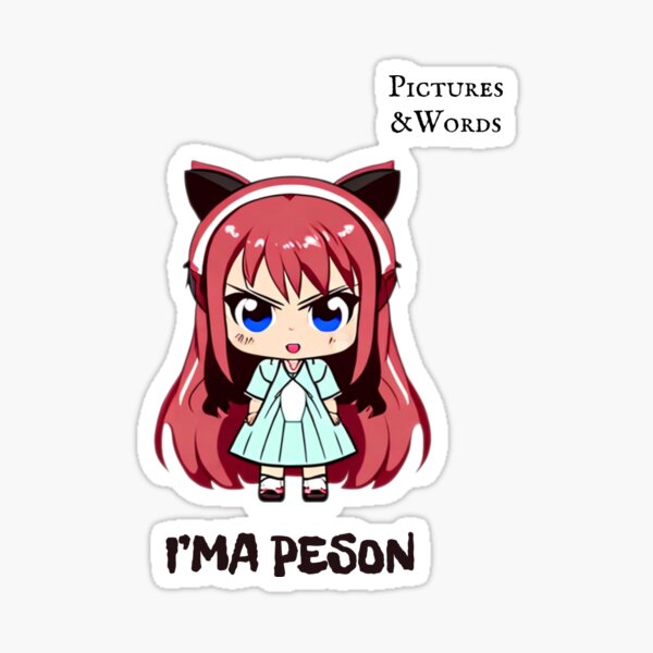 Item preview, Je suis un Peson designed and sold by Pictures-Words.