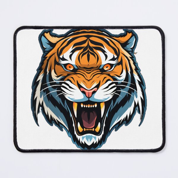 Item preview, angry tiger designed and sold by Digitmania1.
