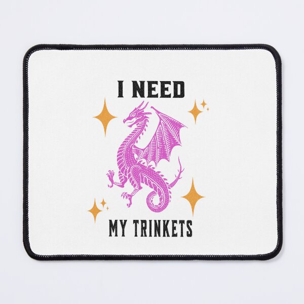 Item preview, I Need My Trinkets Dragon  designed and sold by retrorascal.
