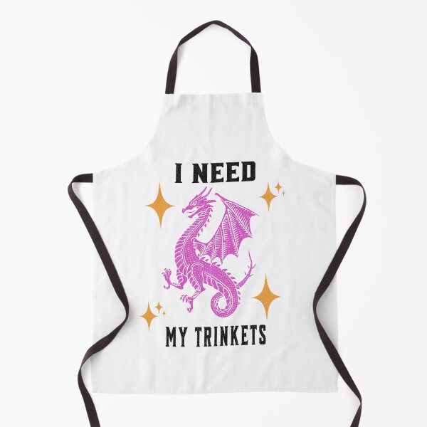 Item preview, I Need My Trinkets Dragon designed and sold by retrorascal.