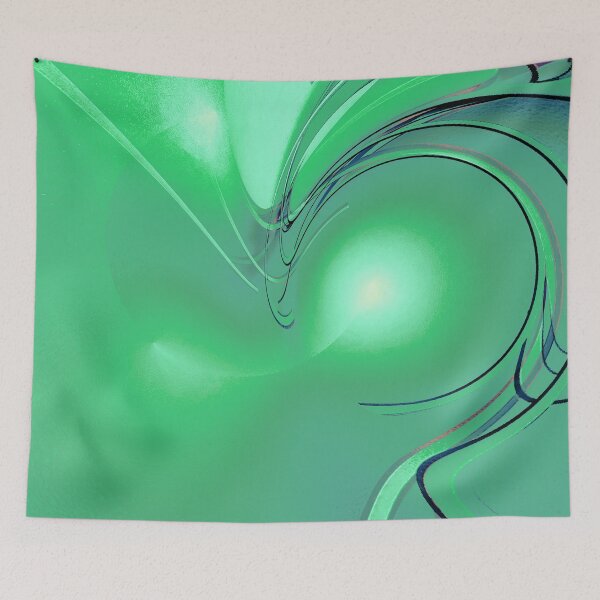 Item preview, green planet lit by its star designed and sold by Gabriel BOCQUAIRE.