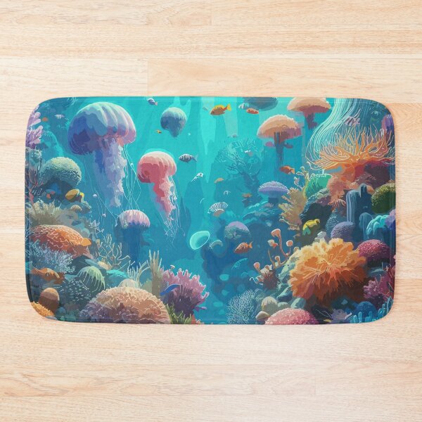 Item preview, Undersea Jellyfish Garden designed and sold by EnigmaGallery.