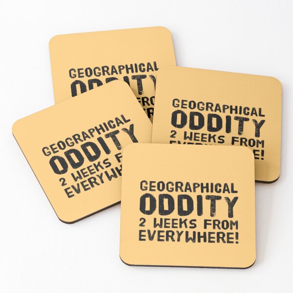 Item preview, Geographical oddity - 2 weeks from everywhere! designed and sold by OzzieClothingC0.