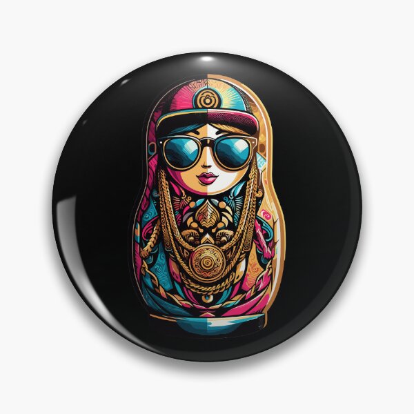 Item preview, Matryoshka cool sunglasses cappy chain gift designed and sold by Pineapple-Tree.