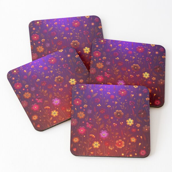 Item preview, Mystic Bloom: Glowing Wildflowers designed and sold by LyssasMindArt.