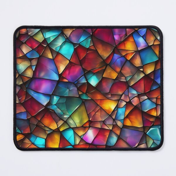 Item preview, Abstract Colorful Stained Glass Pattern designed and sold by calibrit.