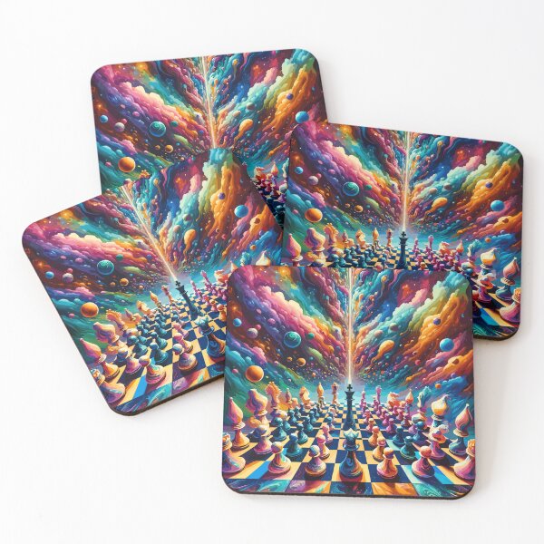 Item preview, Cosmic Chessboard Conundrum designed and sold by EnigmaGallery.
