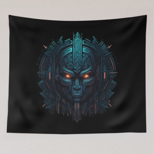 Item preview, Cyberpunk Shamanic Mask, Cybernetic Design designed and sold by Burn-Ego.