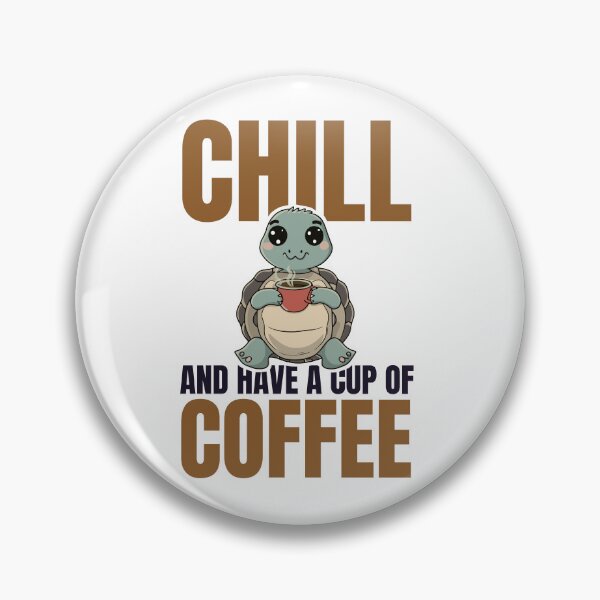 Item preview, Cute kawaii turtle coffee addict designed and sold by FluxAuraTees.