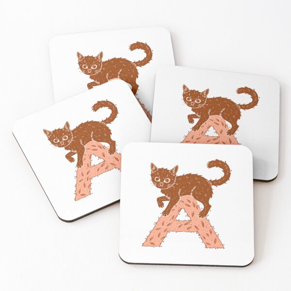 Item preview, cat on letter  A designed and sold by jkrphoto.