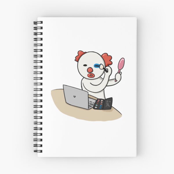 Item preview, Tutorial de maquillaje de payaso designed and sold by nagisasmixtape.