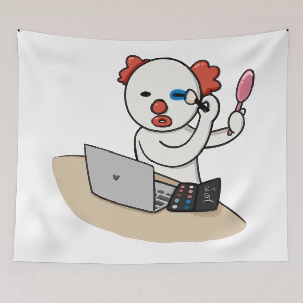 Item preview, Clown Makeup Tutorial designed and sold by nagisasmixtape.