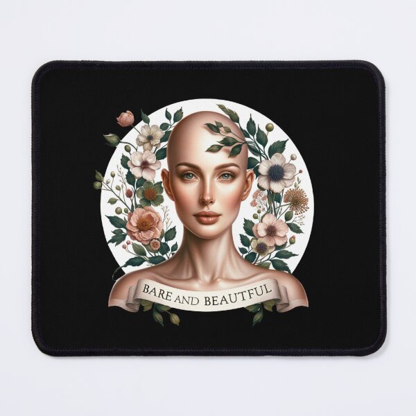 Item preview, Bare and Beautiful - Empowering Shaved Bald Women designed and sold by Zuriel Hargrove.