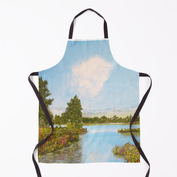 Item preview, Of course - garden or park with a stream, wild garden designed and sold by art paintings.