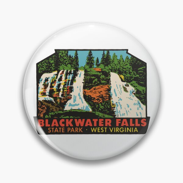 Artikelvorschau, Blackwater Falls-Aufkleberdesign entworfen und verkauft von Decal Mania.