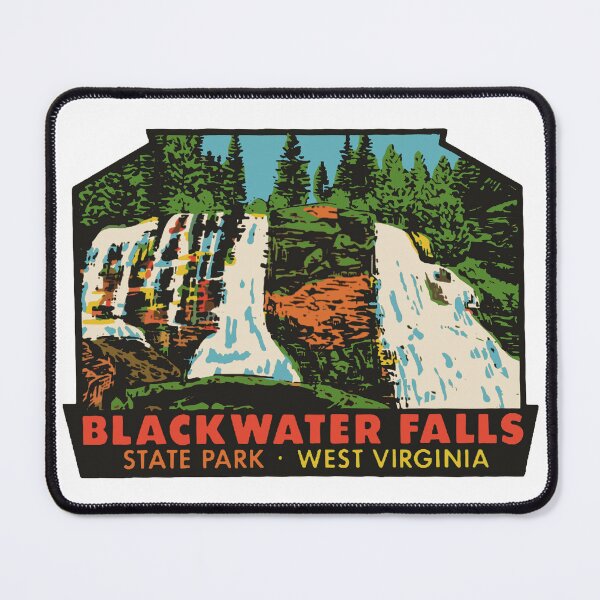 Item preview, Blackwater Falls Decal Design designed and sold by Decal Mania.
