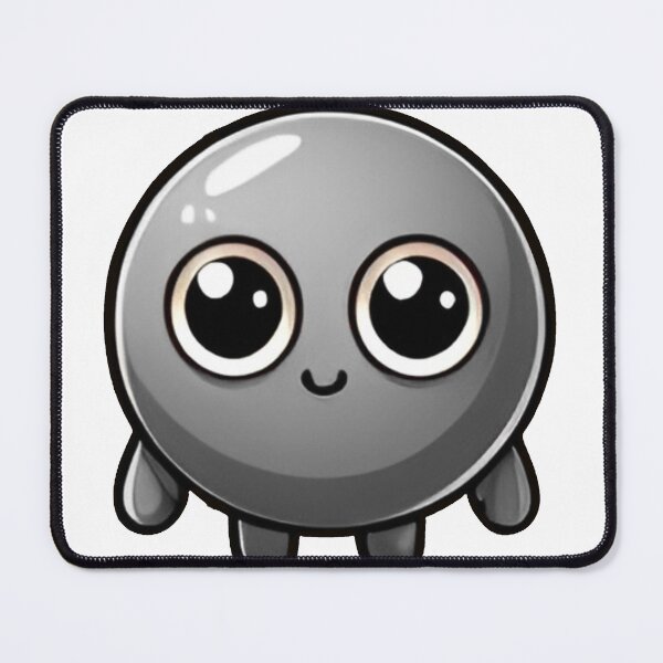Item preview, CUTE GRAY PEA (ERVILHA CINZA FOFA) designed and sold by GMICHAELSF.