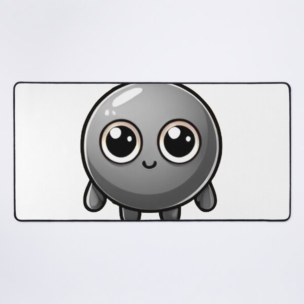 Item preview, CUTE GRAY PEA (ERVILHA CINZA FOFA) designed and sold by GMICHAELSF.