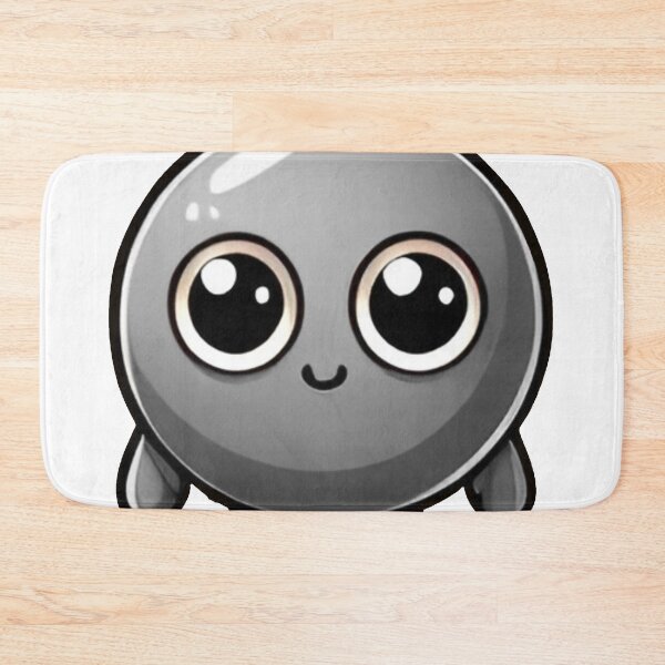 Item preview, CUTE GRAY PEA (ERVILHA CINZA FOFA) designed and sold by GMICHAELSF.