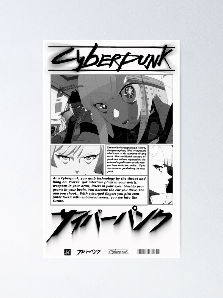 Amazon.com: Da Bang Cyberpunk: Edgerunners 2023 Tv Poster