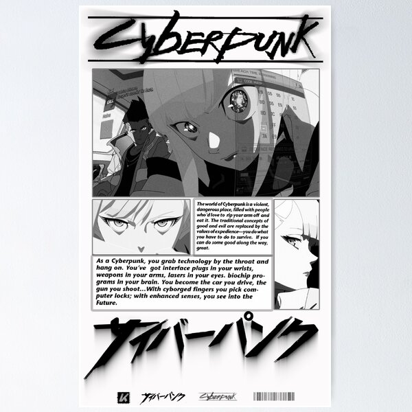 Cyberpunk: Edgerunners B2ポスター 2本セット