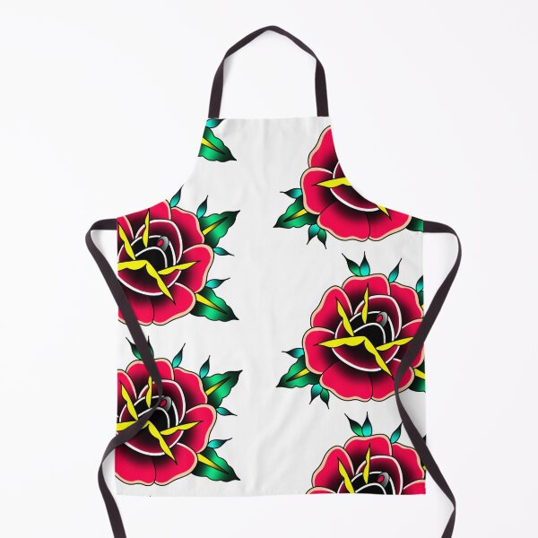 Item preview, Traditional rose tattoo designed and sold by CJOrazi.
