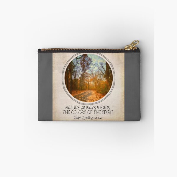 Item preview, Nature Quote Emerson On Autumn Trees  designed and sold by art64.