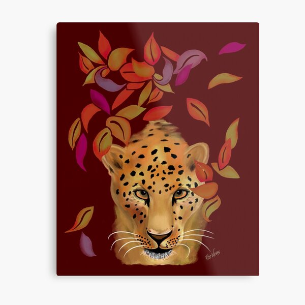 Item preview, Leopard in the Jungle Rusty Retro designed and sold by patneves7.