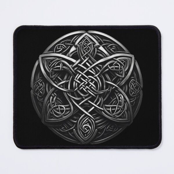 Item preview, Metallic Celtic Knot, Cyberpunk Vikings designed and sold by Burn-Ego.