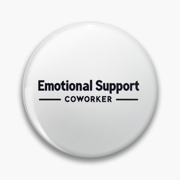 Item preview, Emotional Support Coworker designed and sold by KapuczeShop.