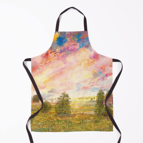 Item preview, Colorful weather - in the colorful landscape with colorful clouds designed and sold by art paintings.