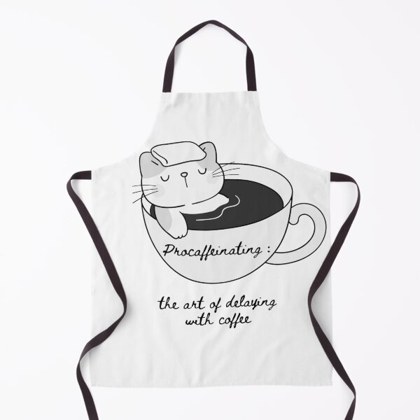 Item preview, Procaffeinating The Art Of Delaying With Coffee - Caffeinated designed and sold by abeautifulife.
