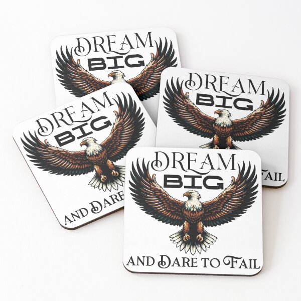Item preview, Dream Big and Dare to Fail designed and sold by TeaTimeTales.