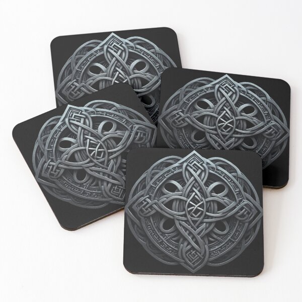 Item preview, Cybernetic Celtic Knot, Cyberpunk Vikings designed and sold by Burn-Ego.