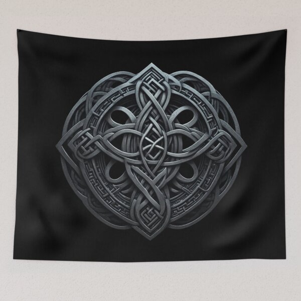 Item preview, Cybernetic Celtic Knot, Cyberpunk Vikings designed and sold by Burn-Ego.