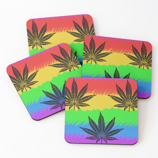 Item preview, Mj leaf rainbow designed and sold by bohemianeNVy7.