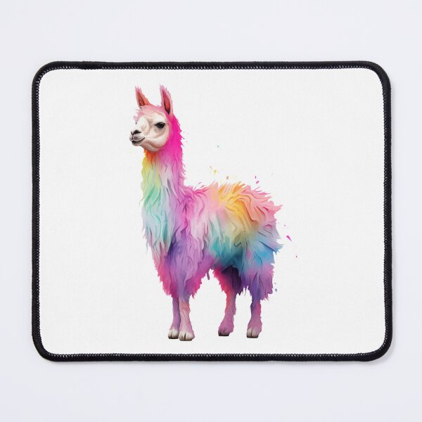 Item preview, Beautiful Rainbow Llama designed and sold by TyGuySupply.