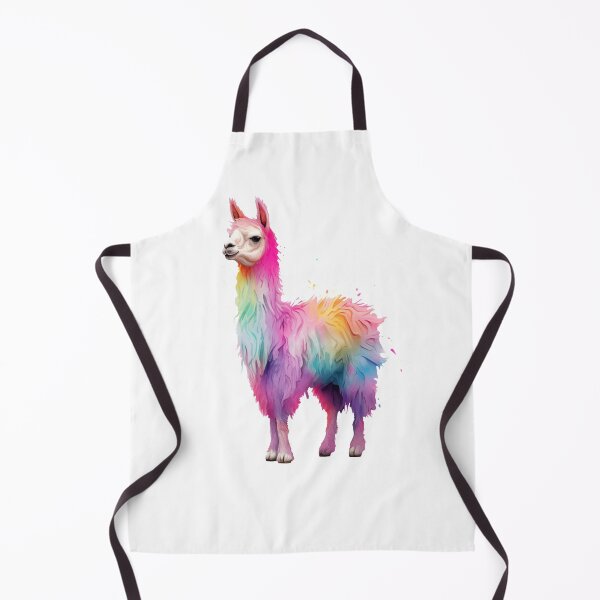 Item preview, Beautiful Rainbow Llama designed and sold by TyGuySupply.
