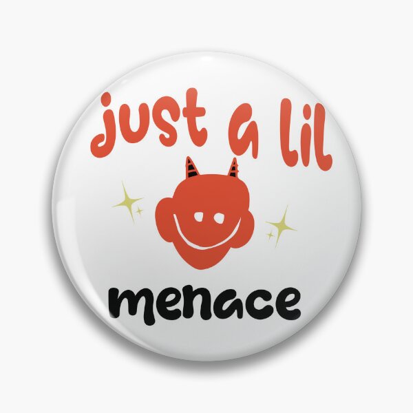 Item preview, Just a Lil Menace designed and sold by retrorascal.
