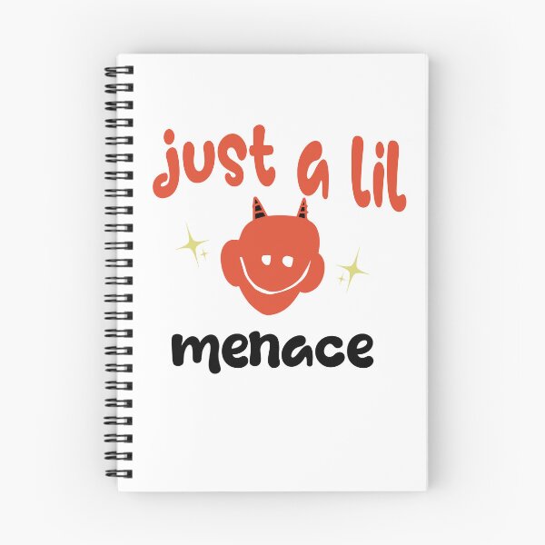 Item preview, Just a Lil Menace designed and sold by retrorascal.