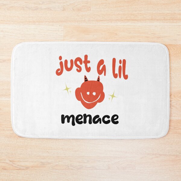 Item preview, Just a Lil Menace designed and sold by retrorascal.