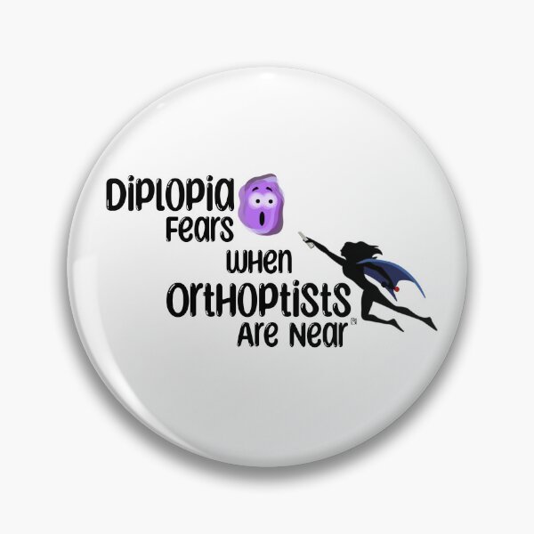 Item preview, Diplopia Fears When Orthoptists Are Near designed and sold by Orthopchicks.